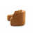 Chenille brun caramel