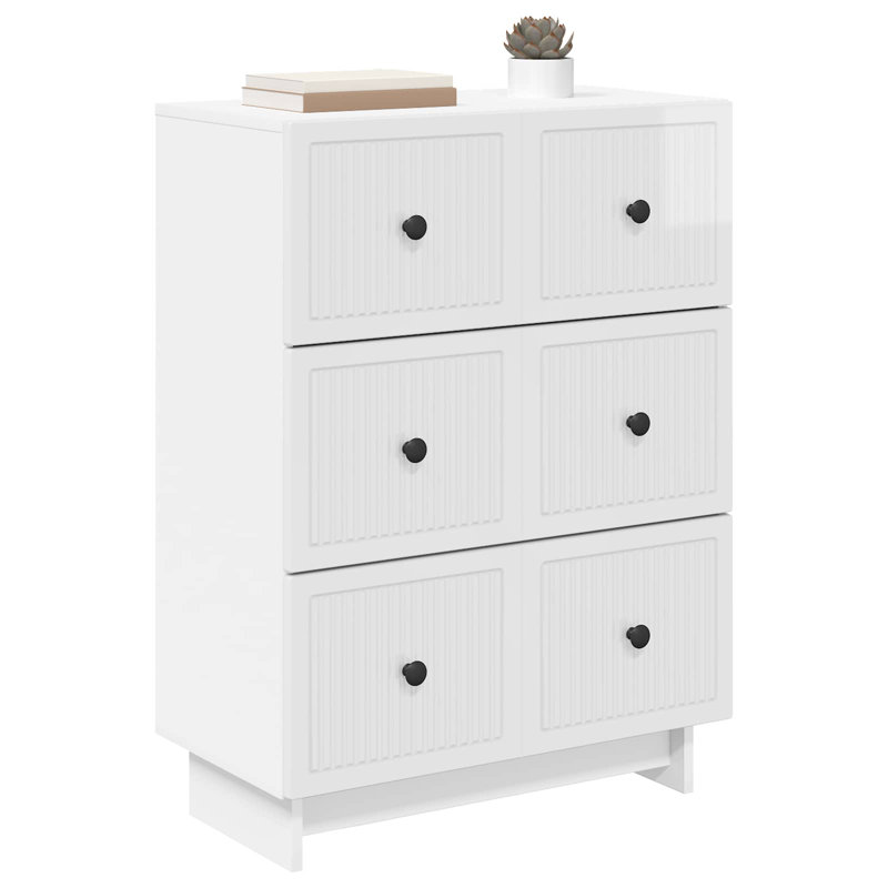 Standard Accent Chest, High Gloss White