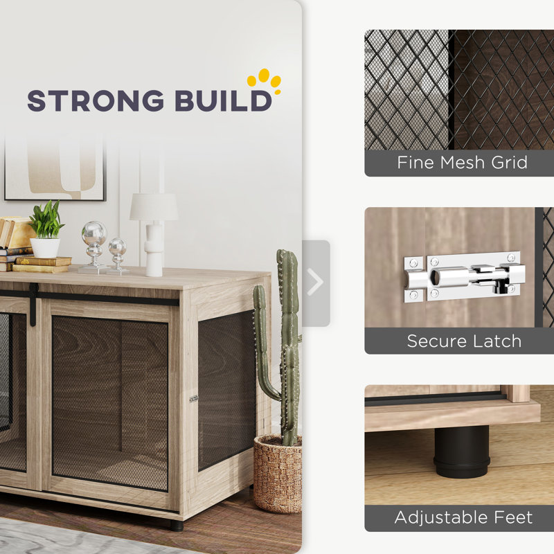 Furniture Style Crate with 2 Doors