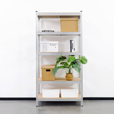 Dotted Line™ Aliya 56.5H x 23W x 15.75D Shelving Unit & Reviews