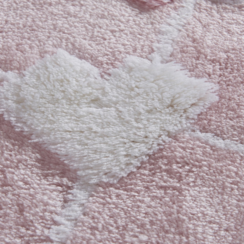 Ensemble de tapis de bain en acrylique (2 pièces) antibactérien et antidérapant, 19,7 po x 23,6 po et 23,6 po x 39,4 po | 100% acrylique, hauteur des poils: 0,7 à 1,2 po | Lavable à la machine, doux et durable pour le décor de votre salle de bain