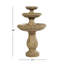 Fontaine de jardin extérieure en polystone