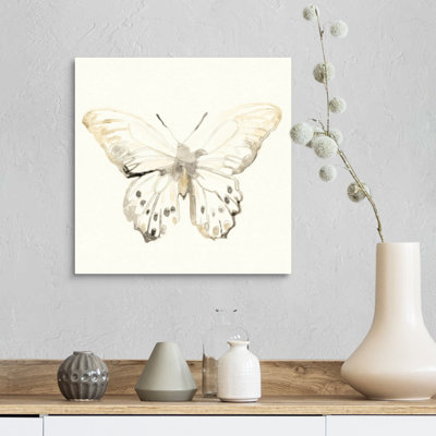 " Sepia Butterfly Impressions II " by Vess June Erica Painting Print