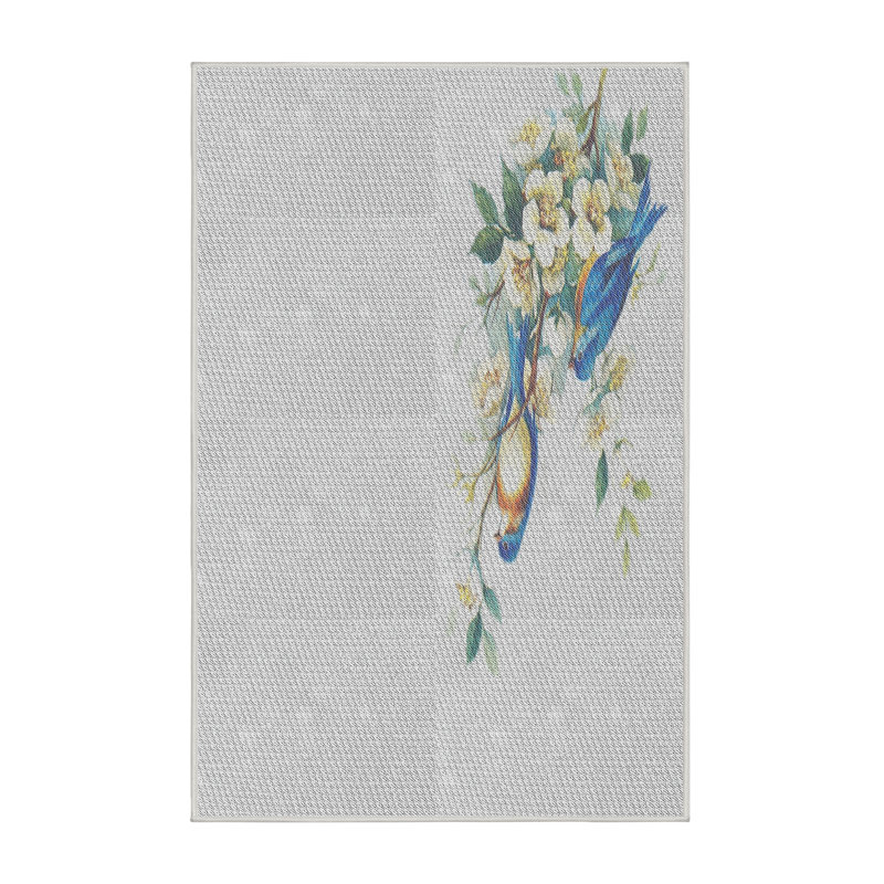 Rameriz Polka Dots Indoor Rug, Rectangle 8' x 12'