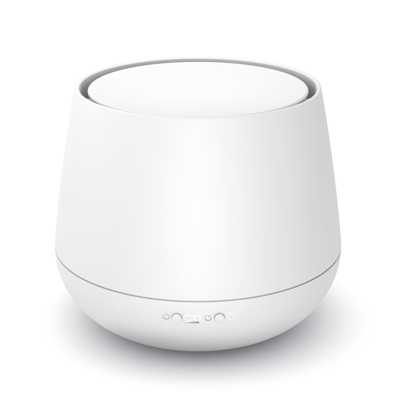 Plug-in Essential Oil Diffusers, White, 4.5" H x 5.3" W x 5.3" D