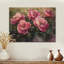 Été rose aquarelle pivoines Bloom III - décoration murale en bois pivoines - sur bois de pin naturel-2037541829