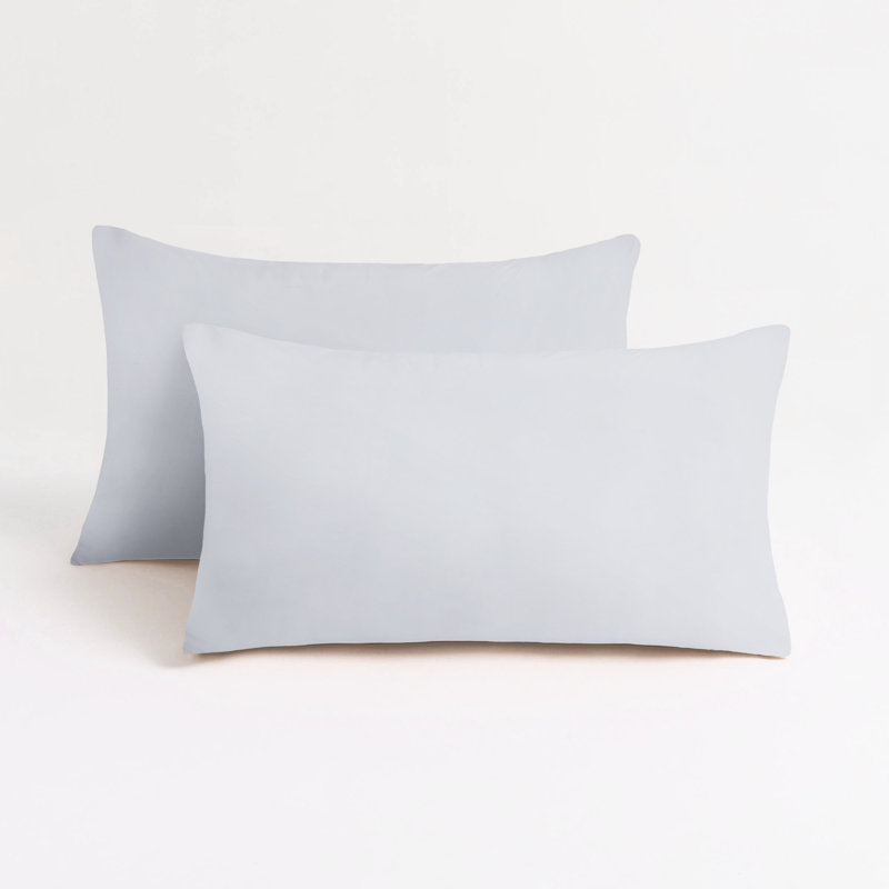 Barossa Design Soft Cooling Pillowcases With Envelope Closure, Silver, Full / Double Pillow Case
