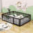 Guerriero Wooden Daybed Frame with Fence-1236834003-1236834005