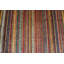 Aryana Wool Striped Area Rug in Red