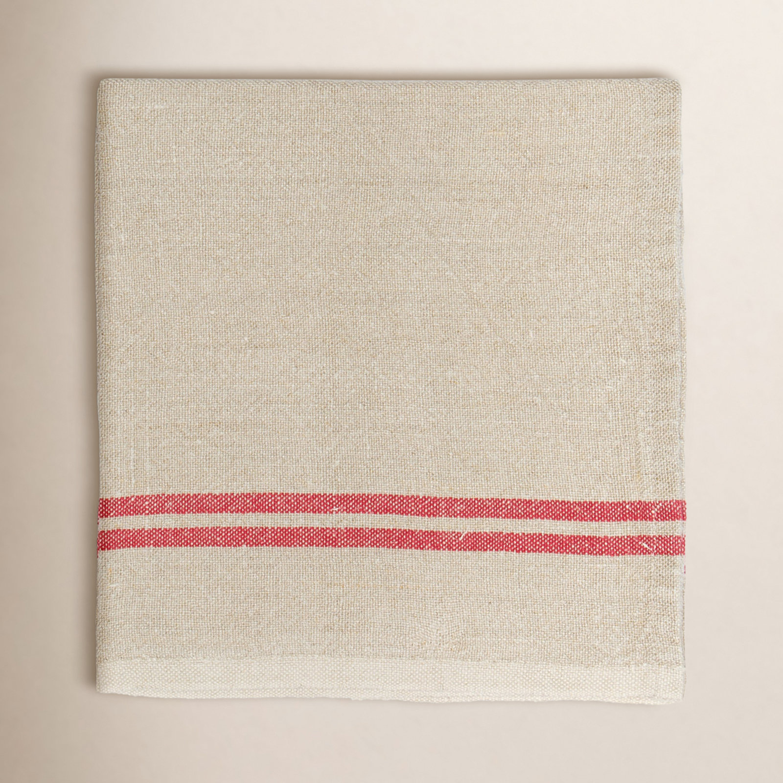 Reversible Linen Napkin, Red