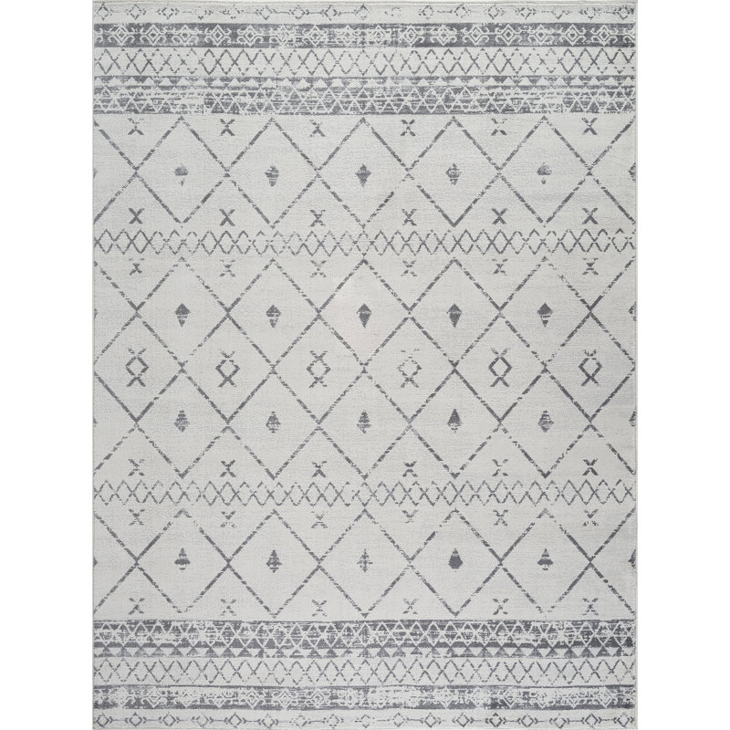 Geometric Area Rug, Rectangle 160 x 215cm