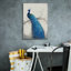 «Peacock Blue II» par Tim O'toole, art mural sur toile-937085400