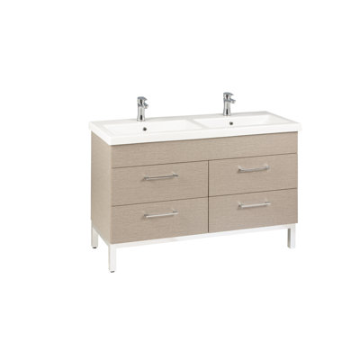 Meuble-lavabo double 47 po Hadreas