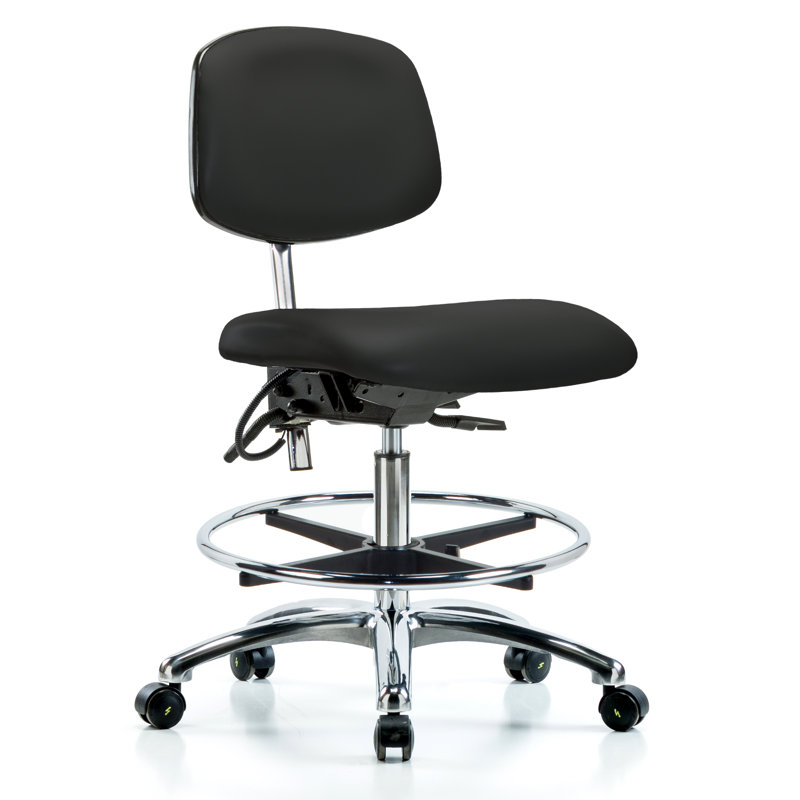 Fauteuil ergonomique Blue Ridge, Noir, Roulettes, Non inclus