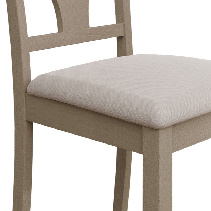 Rashika 4 - Person Pedestal Dining Set, Beige, Beige