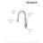 PULL DOWN Single-Handle Dual Spray Kitchen Sink Faucet, 1.2 GPM-115842918