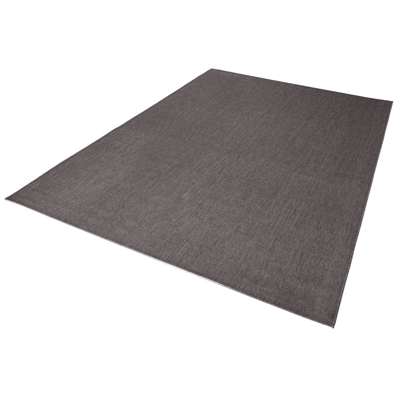 Meadow Black Rug, Rectangle 80 x 150cm