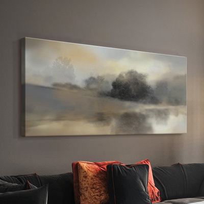 Misty Pond- Gallery Wrapped Canvas -Ready to Hang