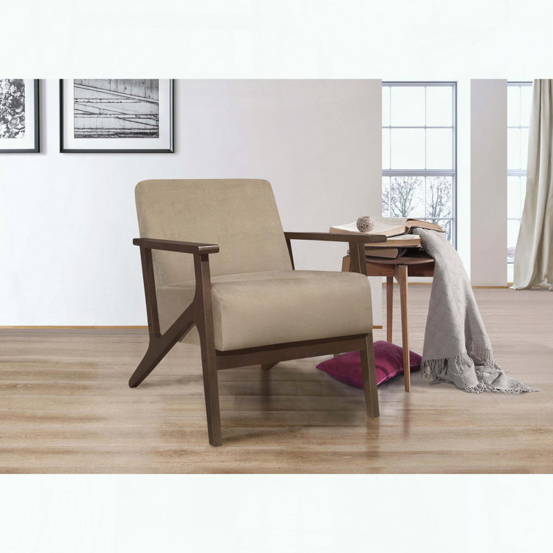 Chaise d'appoint moderne avec tissu haut de gamme et design confortable