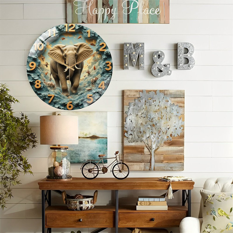 Horloge murale 12 po