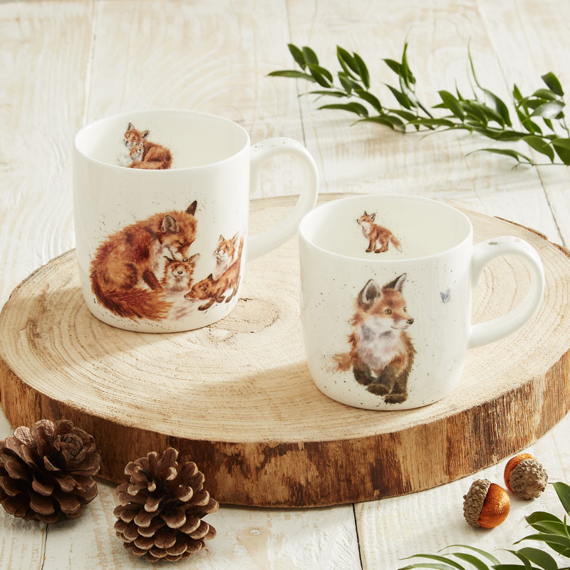 Classic Wrendale Designs  Parent & Child Gift Set (Foxes) Boxed Set