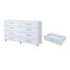 Commode double 8 tiroirs avec glissières en métal-1666826290