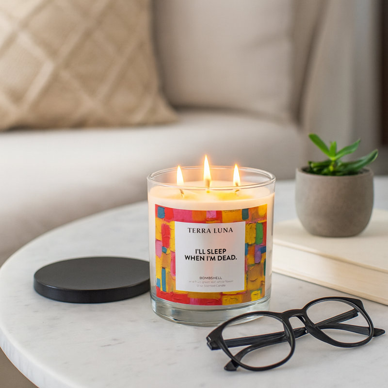 Bougie décorative en verre Bombshell