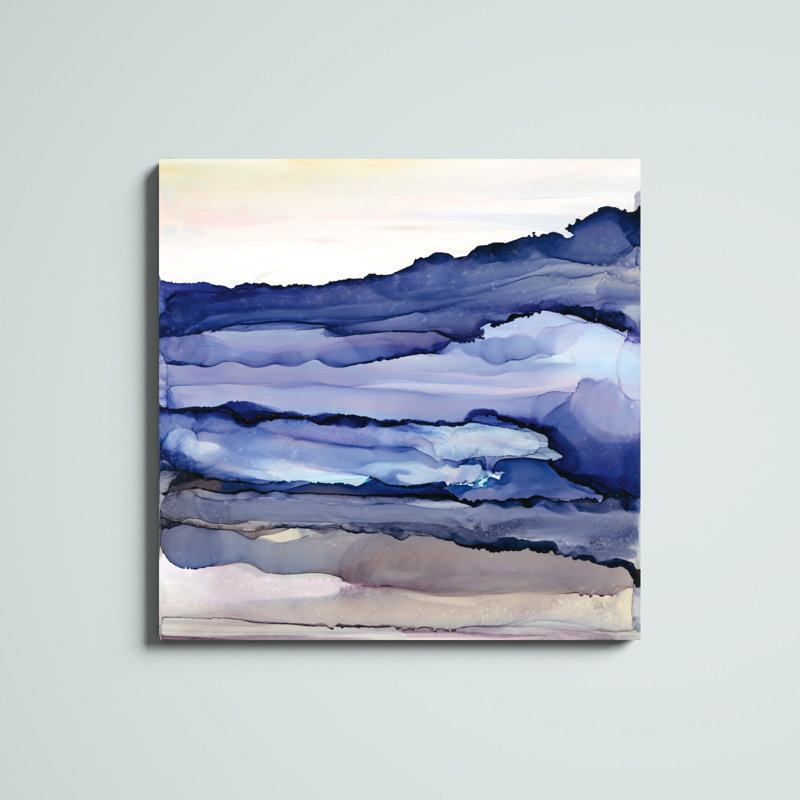 " Bluescape III " by Chris Paschke Painting Print, 36" H x 36" W