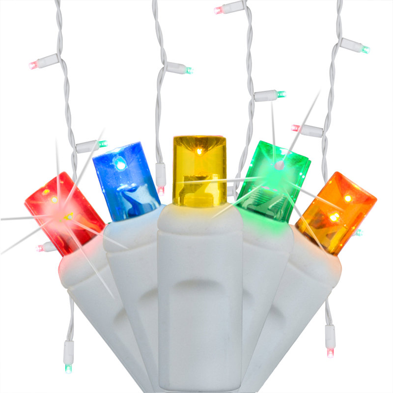Icicle Lights, Red/Blue/Yellow