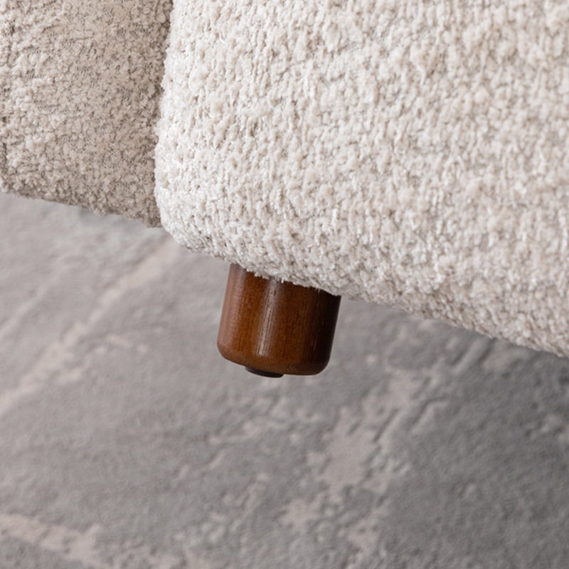 Canapé rembourré en tissu, canapé moderne, canapé confortable, canapé en velours, canapé profond, canapé d'appoint, Beige
