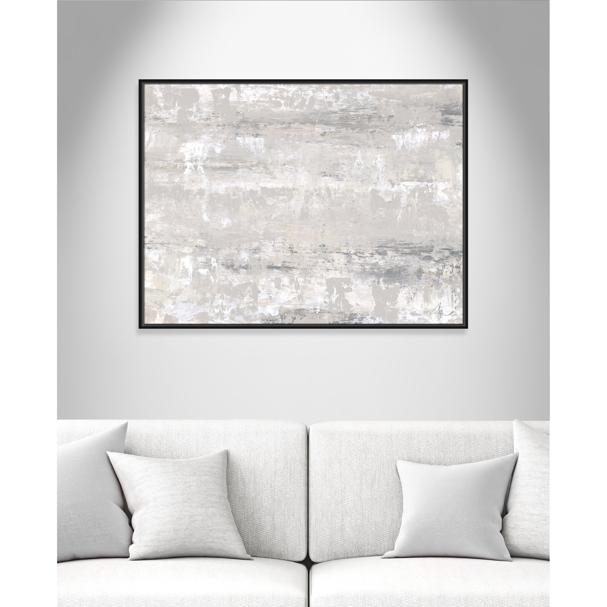 Desert Winds by Filippo Ioco - Print, Black Framed Canvas, 31.5" H x 41.5" W x 2" D
