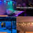 48ft 15-Bulb Color Changing Outdoor Standard String Light with Remote Control