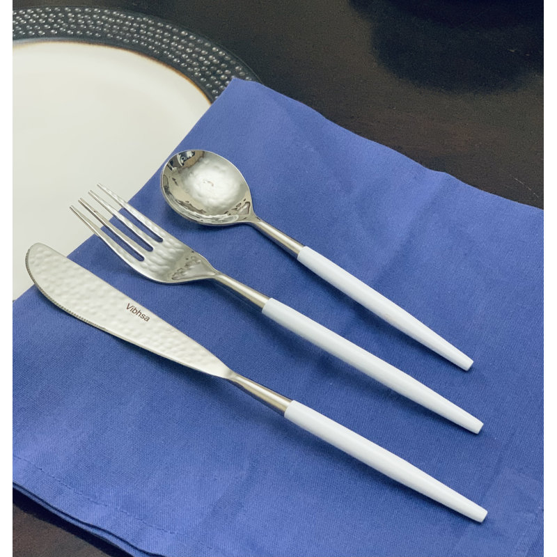 Classy R Us Stainless Steel Flatware Set - Service for 6