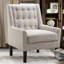 Modern Furniture Reading Arm Living Room Comfy Small Accent Bedroom Chairs, Standard Size