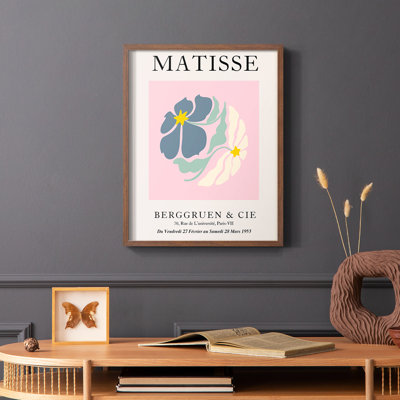 Matisse CDXCVI, reproduction encadrée - bois massif