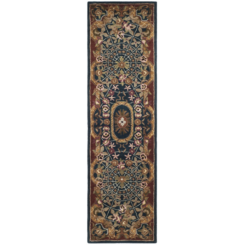 Alva Hand Tufted Wool Oriental Rug, Runner 2'3" x 10'