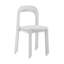 Chaise de salle à manger de patio empilable Daza-87470933