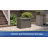 Suncast 22 Gallon Water Resistant Deck Box with Storage Seat-102753216-93630471