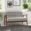 Wasser Fabric 126cm Reception Loveseat-1657563259
