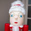 Statue de madame Noël, casse-noisette