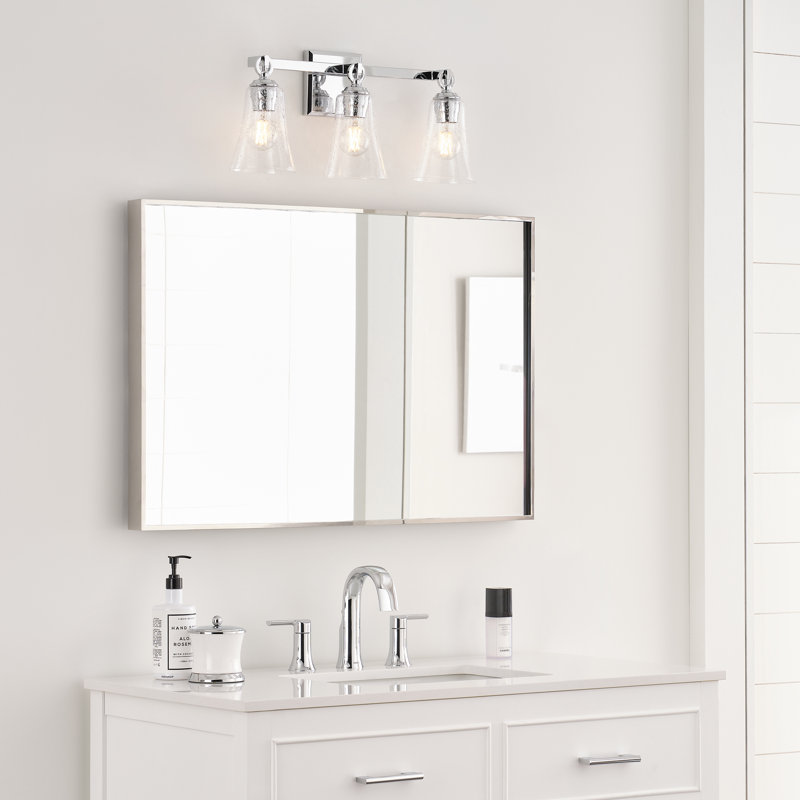 Monterro 3 - Light Vanity Light, Aged Iron