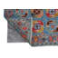Tapis bleu Oushak 3 x 5 Kazak