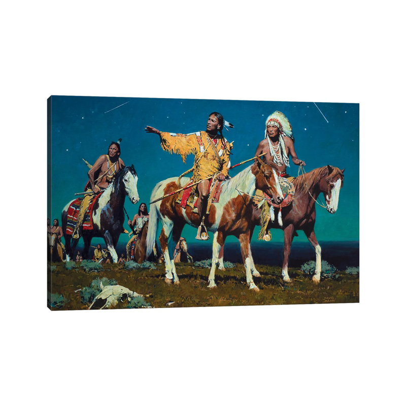 Star Sign by David Mann - Wrapped Canvas Gallery-Wrapped Canvas Giclée, 30.48cm H x 45.72cm W
