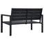 Botolphus Steel Outdoor Bench-1932272631