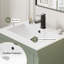 Meuble-lavabo simple 24 po avec comptoir en céramique Daum, 2 tiroirs lisses, robinet-1595769543