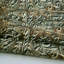 Olive Green Brown Rusted Reflection Distressed Antique Tile Scrollwork Wallpaper-88572414