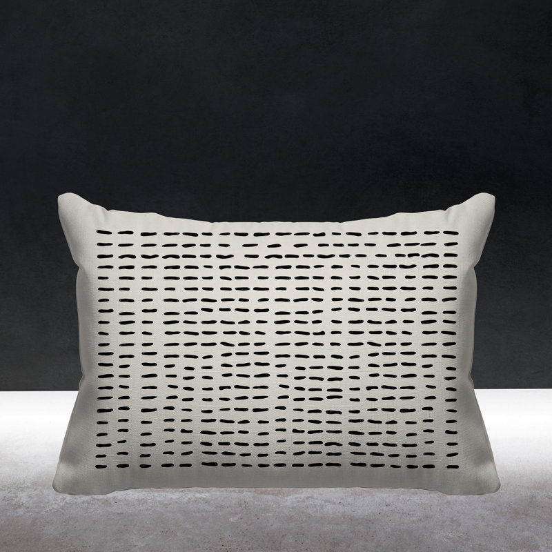 Housse et insert de coussin extérieur d'extérieur, Champagne, 14 po x 20 po, Rectangle