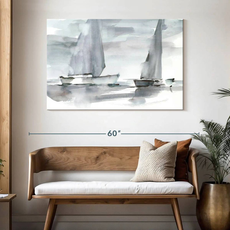 Mehar Misty Sails I, 32" H x 48" W