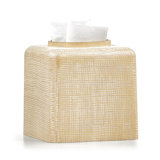 Woven Glass Tissue Box Cover