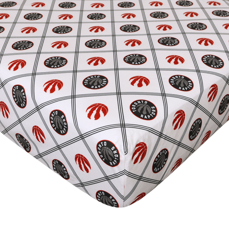 Ensemble de draps en microfibre Toronto Raptors, Simple